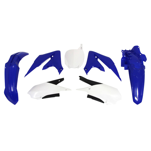 Rtech Yamaha Blue/White Plastic Kit YZ 250 F 2021-2023