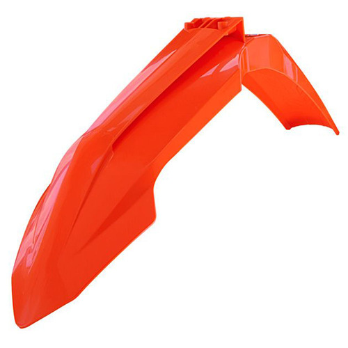 Rtech KTM 125 SX 2023-2024 Neon Orange Vented Front Fender