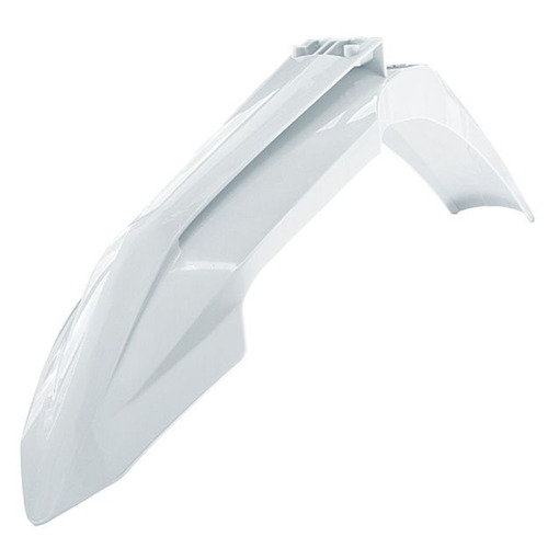 Rtech KTM 125 SX 2023-2024 White Vented Front Fender