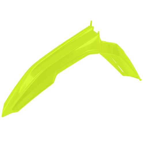 Rtech Suzuki RMZ 250 2019-2024 Neon Yellow Vented Front Fender