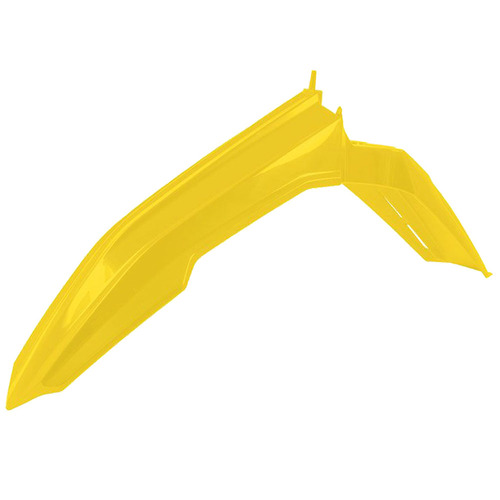 Rtech Suzuki RMZ 250 2019-2024 Yellow Vented Front Fender