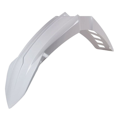 Rtech Yamaha YZ 125 2022-2024 White Vented Front Fender