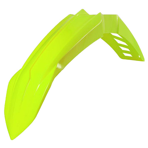 Rtech Yamaha YZ 125 2022-2024 Neon Yellow Vented Front Fender