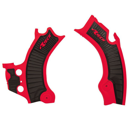 Rtech Honda Red/Black Frame Protectors CRF 450 R 2021-2024