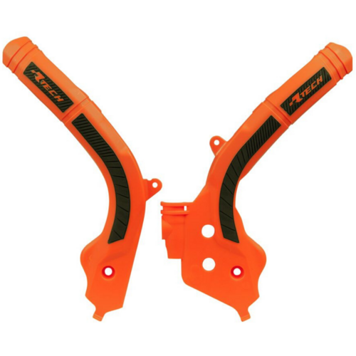 Rtech Husqvarna Orange/Black Frame Protectors TE 150 2023