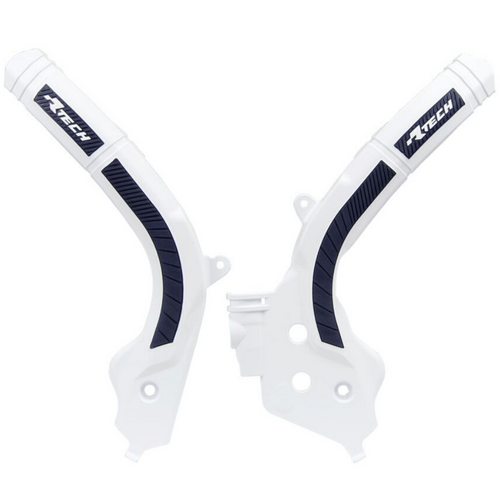 Rtech KTM White/Black Frame Protectors 350 EXC-F 2017-2019