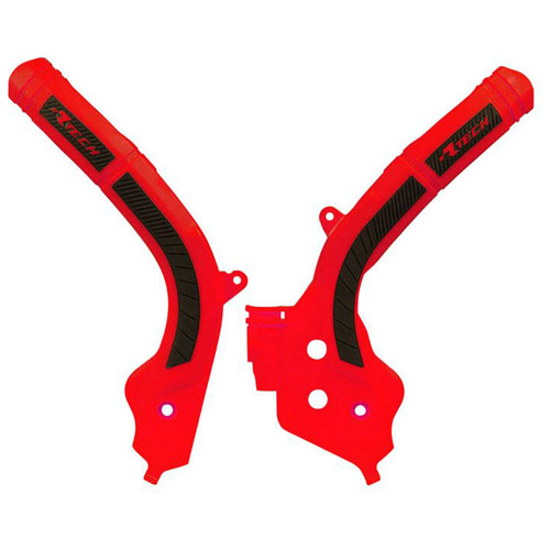 Rtech Gas Gas Red/Black Frame Protectors MC 125 2021-2023