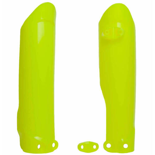 Rtech Husqvarna Neon Yellow Fork Protectors TC 50 2017-2023