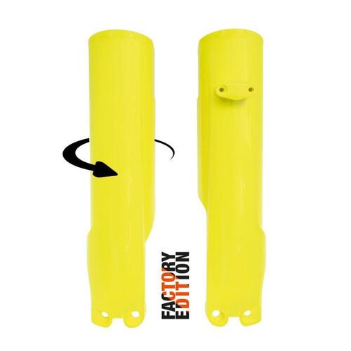 Rtech Husqvarna OE Yellow Factory Fork Protectors TC 125 2023-2024