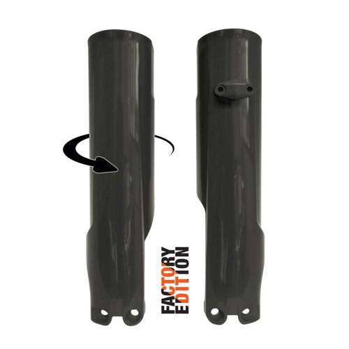 Rtech Gas Gas Black Factory Fork Protectors MC 125 2024