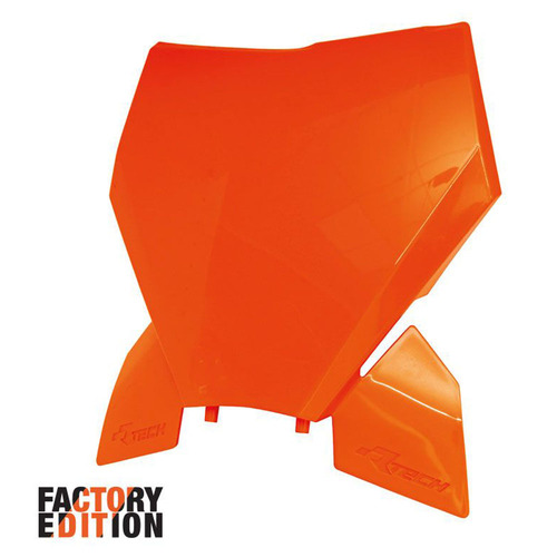 Rtech KTM 125 SX 2023-2024 Neon Orange Factory Front Plate