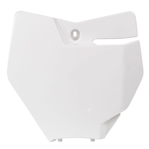 Rtech KTM 125 SX 2016-2018 White Front Plate