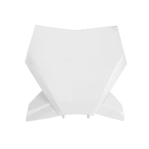 Rtech KTM 125 SX 2023-2024 White Front Plate