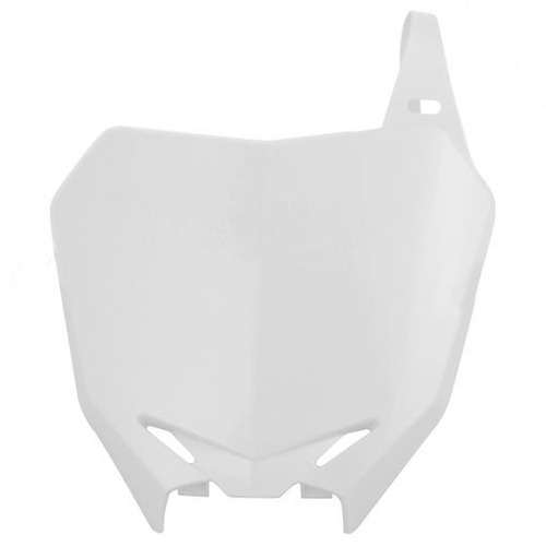 Rtech Suzuki RM-Z 250 2010-2018 White Front Plate