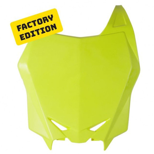 Rtech Suzuki RM-Z 250 2019-2023 Neon Yellow Factory Front Plate