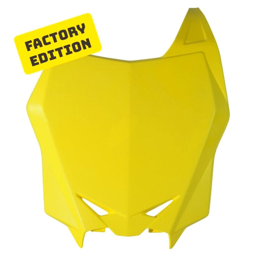 Rtech Suzuki RM-Z 250 2019-2023 Yellow Factory Front Plate