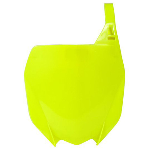 Rtech Yamaha YZ 250 FX 2020-2024 Neon Yellow Front Plate