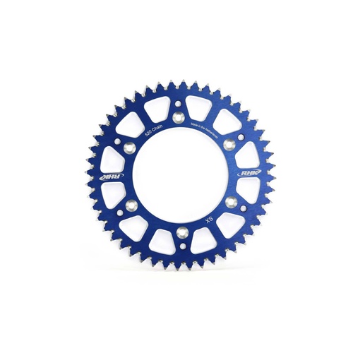 RHK Gas Gas MC 125 2021-2024 (48T) Blue Warrior Alloy Sprocket