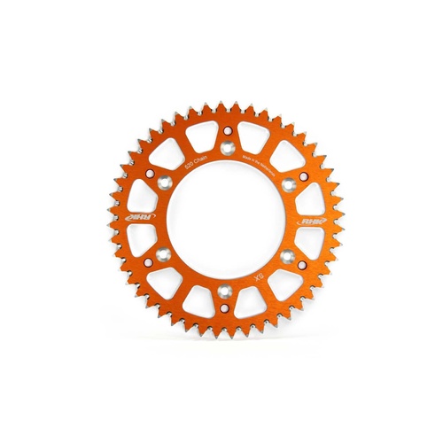 RHK Gas Gas MC 125 2021-2024 (48T) Orange Warrior Alloy Sprocket