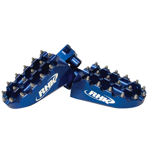 RHK Beta Blue Pursuit Footpegs RR 350 4T 2011-2019