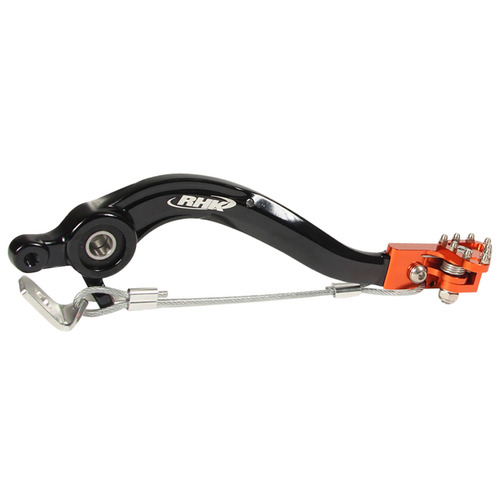 RHK KTM Orange Forged Alloy Brake Pedals 250 SXS 2007