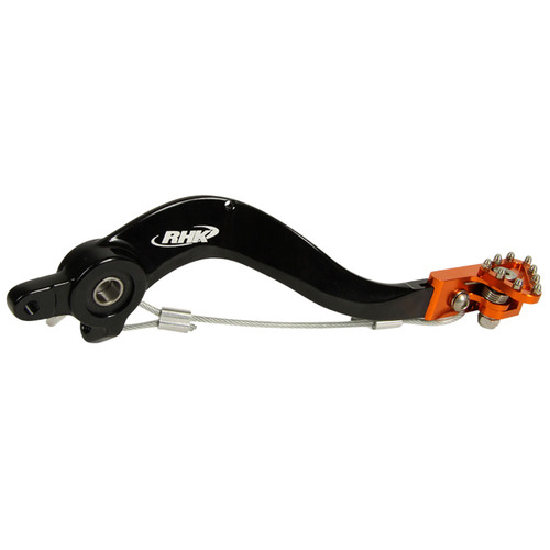 RHK KTM Orange Forged Alloy Brake Pedals 65 SX 2009-2023