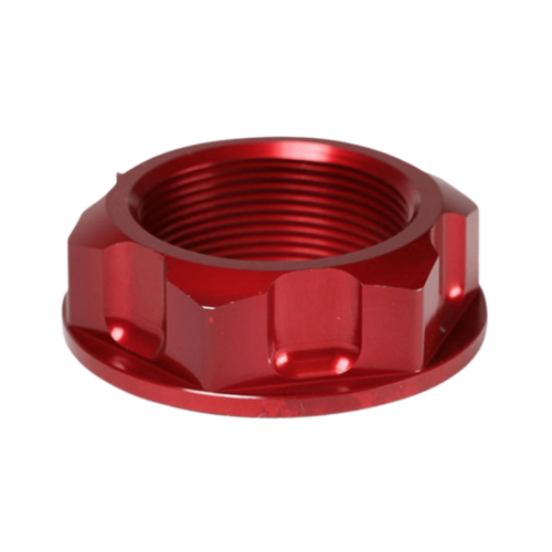 RHK Honda Red Steering Head Nut CR 125 R 1993-2007