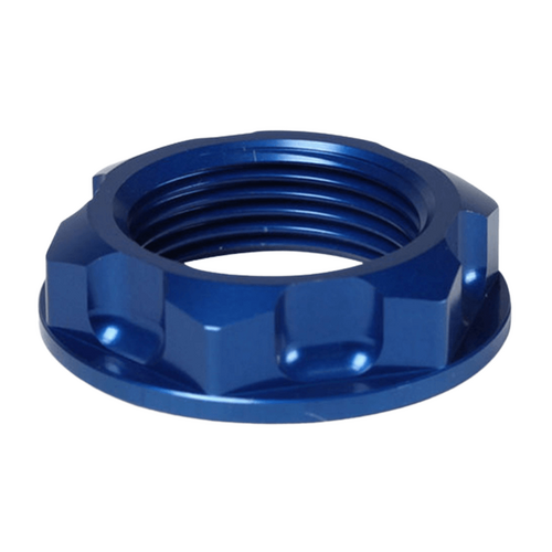 RHK Suzuki Blue Steering Head Nut RMX 450 2010-2019