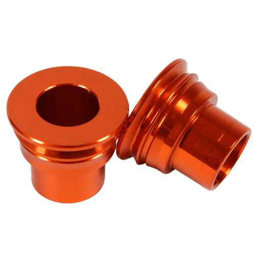 RHK KTM Orange Axle Spacers Front 450 Rally Factory Replica 2011-On