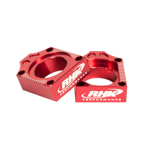 RHK Honda Red Axle Blocks CRF 250 X 2005-2017