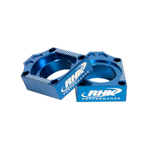 RHK Kawasaki Blue Axle Blocks KX 250 F Monster Energy 2009