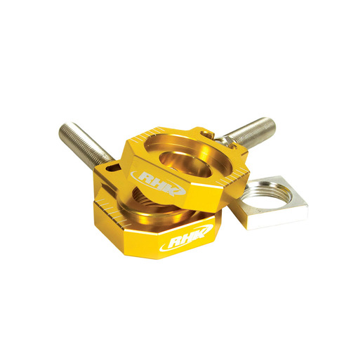 RHK Husaberg Gold Axle Blocks / Lollipop Style FE 450 2009-2014