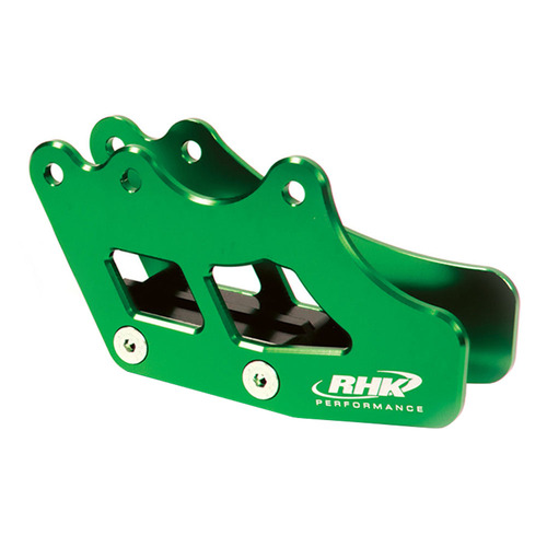 RHK Kawasaki Green Rear Alloy Chain Guides - KX 250 F 2004-2005