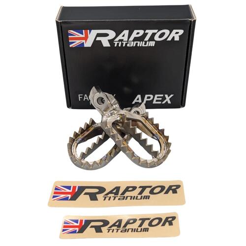 Raptor Titanium Triumph Apex Footpegs TF 250 X 2024 (Standard)