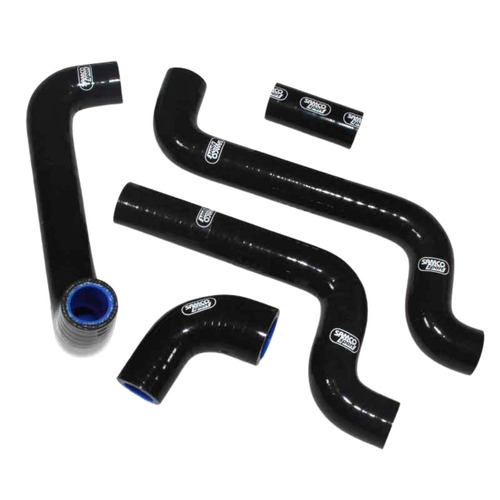 Samco Sport Aprilia Black Radiator Hose Kit - RS 125 1999-2012 (APR-5)