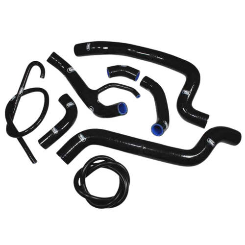 Samco Sport Ducati Black Radiator Hose Kit - 848 2008-2014 (DUC-12)