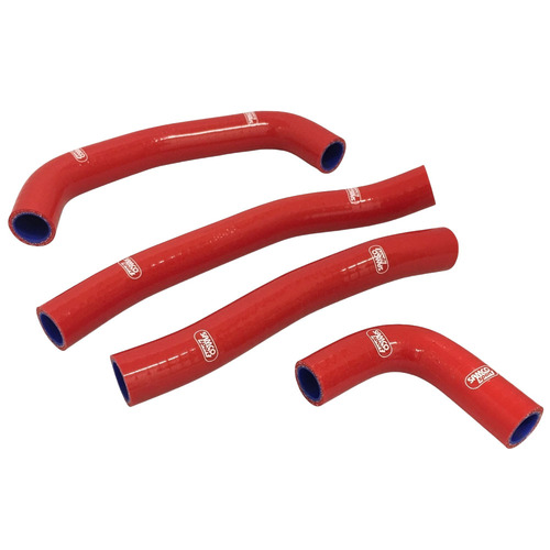 Samco Sport Honda Red Off Road Radiator Hose Kit CRF 450 RWE 2017-2020 (HON-109)