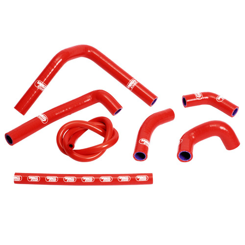 Samco Sport Honda Red Off Road Radiator Hose Kit CR 250 R 2002-2012 (HON-17)