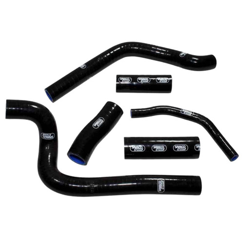 Samco Sport Honda Black Off Road Radiator Hose Kit CR 500 R 1989-2001 (HON-18)