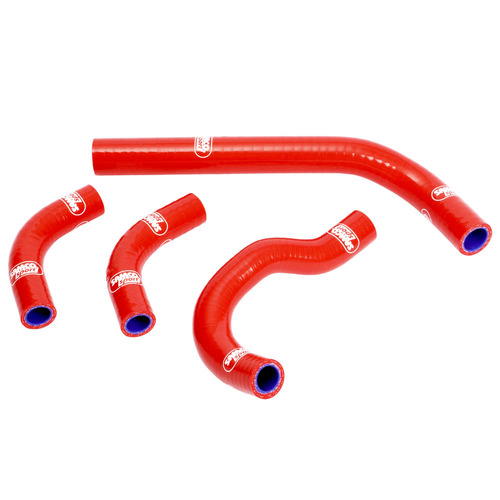 Samco Sport Honda Red Off Road Radiator Hose Kit CRF 250 R 2003-2009 (HON-19)