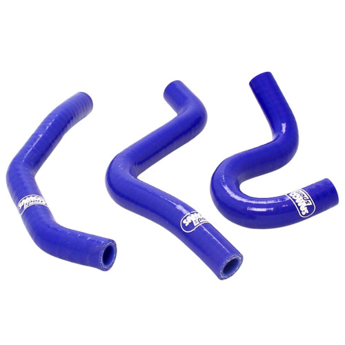 Samco Sport Honda Blue Off Road Radiator Hose Kit CR 80 R 1998-2012 (HON-20)