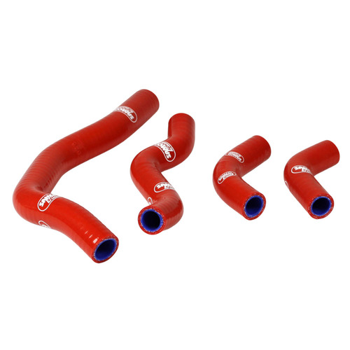 Samco Sport Honda Red Off Road Radiator Hose Kit CRF 450 X 2005-2016 (HON-38)