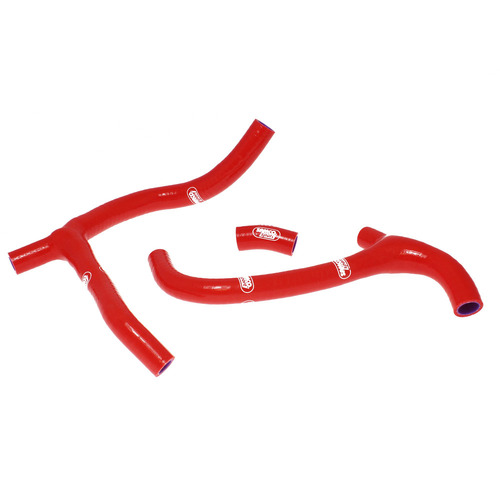 Samco Sport Honda Red Off Road Radiator Hose Kit CRF 450 R 2009-2012 (HON-50)