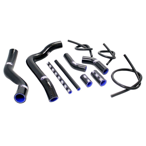 Samco Sport Honda Black Radiator Hose Kit - VFR 750 R RC30 1988-1993 (HON-52)