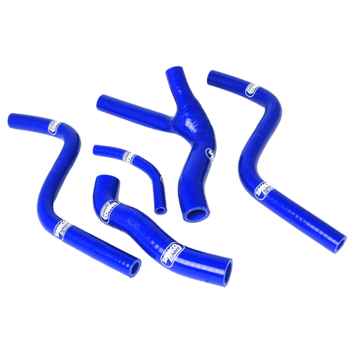 Samco Sport Honda Blue Off Road Radiator Hose Kit CR 250 R 1985-1987 (HON-58)