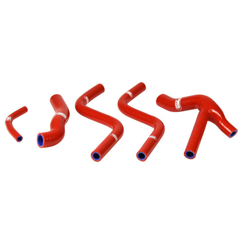 Samco Sport Honda Red Off Road Radiator Hose Kit CR 250 R 1985-1987 (HON-58)