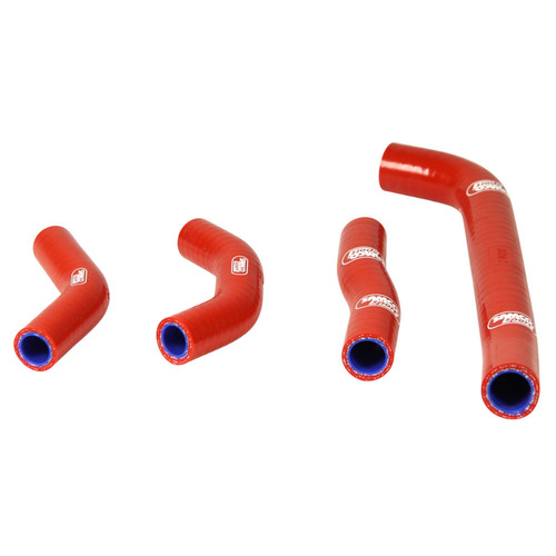 Samco Sport Honda Red Off Road Radiator Hose Kit CRF 250 R 2010-2013 (HON-61)