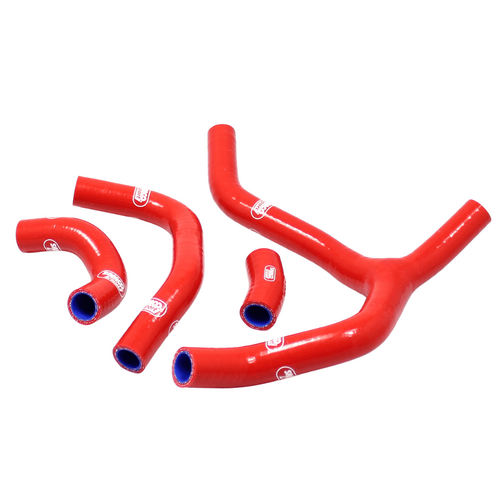 Samco Sport Honda Red Off Road Radiator Hose Kit CRF 450 R 2013-2014 (HON-83)