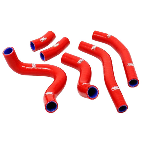 Samco Sport Honda Red Off Road Radiator Hose Kit CRF 450 R 2015-2016 (HON-96)