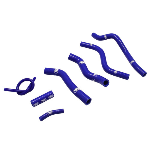 Samco Sport Honda Blue Off Road Radiator Hose Kit CR 125 R 1990-1997 (HON-98)